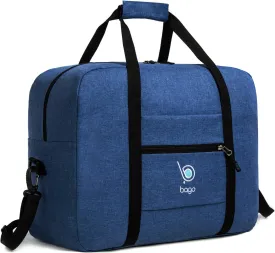 Bago Personal Item Travel Bag For Airlines - Fits As 18x14x8 inches Travel Bag Spirit & Frontier Airlines - Foldable Duffle Bag For Travel - Personal Item Bag Small Carry On Bag For Air Travel