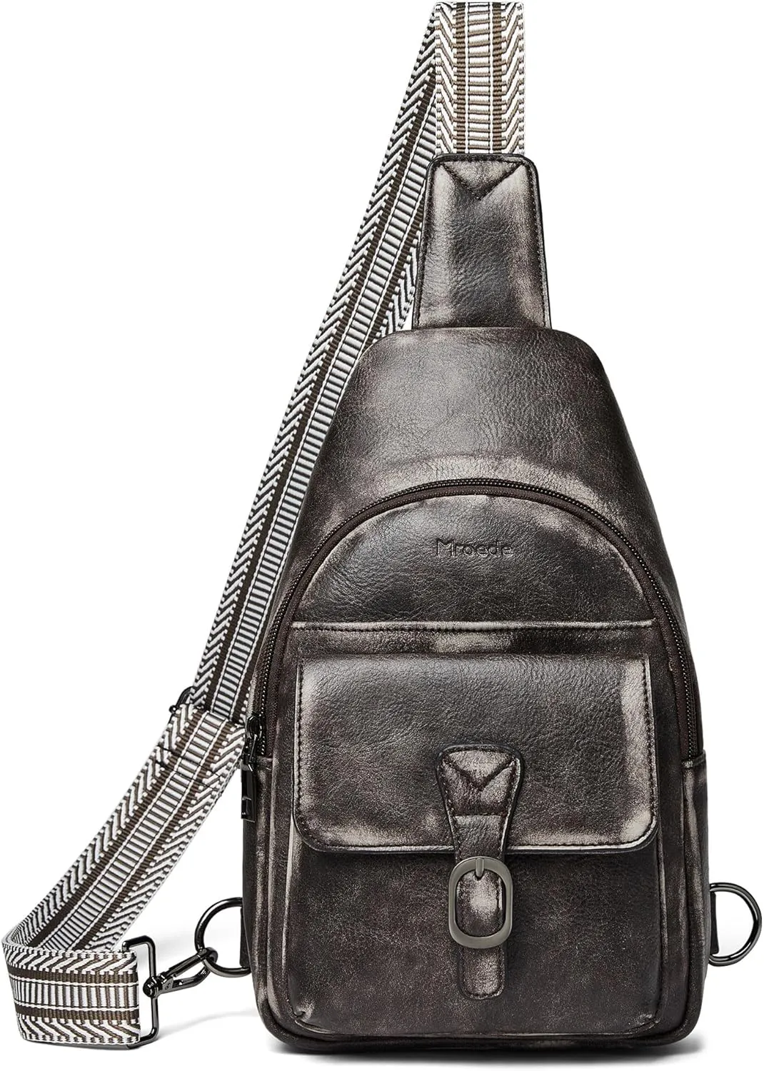 Crossbody Bags for Women Men Sling Bag 5 Pockets Fanny Pack Sling Backpack Chest Daypack Travel Purse Anti Theft