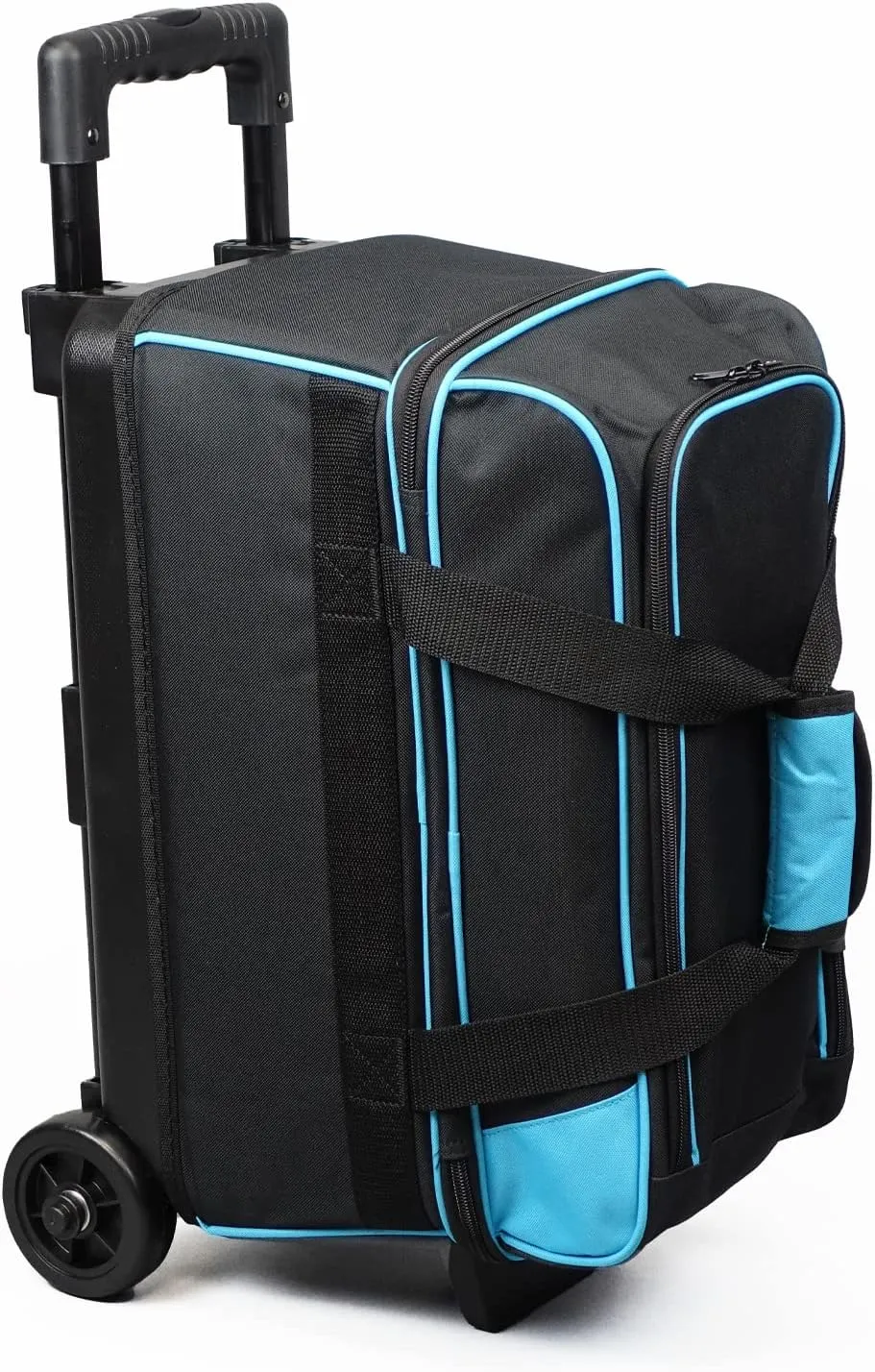ELITE Basic Bowling Bag Double (2) Ball Roller with Rolling Wheels