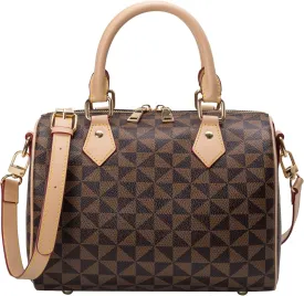 Handbags for Women Faux Leather Purse Large Handle Satchel Bags Shoulder Bag PU Bag