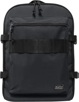 Lightweight Travel Backpack Hiking Daypack Laptop Bookbag, 17L Carry-on Personal Item Weekender Overnight Bag Unisex, All Black