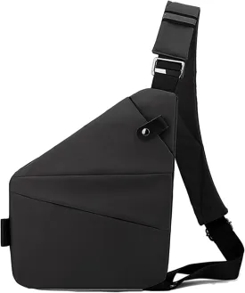 Vipost Anti Theft Crossbody Bags for Women/Men, Multi-Pocket Sling Bag Travel Crossbody Bag for Women with Adjustable Strap